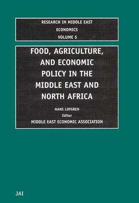 Lofgren |  Food, Agriculture, and Economic Policy in the Middle East and North Africa | Buch |  Sack Fachmedien