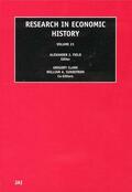 Clark / Field |  Research in Economic History | Buch |  Sack Fachmedien