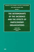 Kato / Pliskin |  Determinants of the Incidence and the Effects of Participatory Organizations | Buch |  Sack Fachmedien