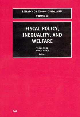 Amiel / Bishop | Fiscal Policy, Inequality and Welfare | Buch | 978-0-7623-1024-1 | sack.de