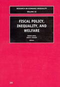 Amiel / Bishop |  Fiscal Policy, Inequality and Welfare | Buch |  Sack Fachmedien