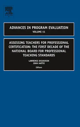 Ingvarson / Hattie |  Assessing Teachers for Professional Certification | Buch |  Sack Fachmedien