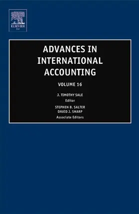 Sale |  Advances in International Accounting | Buch |  Sack Fachmedien