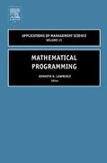 Lawrence |  Mathematical Programming | Buch |  Sack Fachmedien