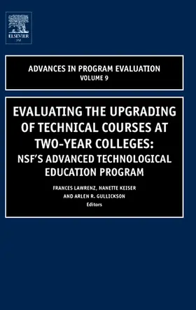 Gullickson / Lawrenz / Keiser |  Evaluating the Upgrading of Technical Courses at Two-Year Colleges | Buch |  Sack Fachmedien