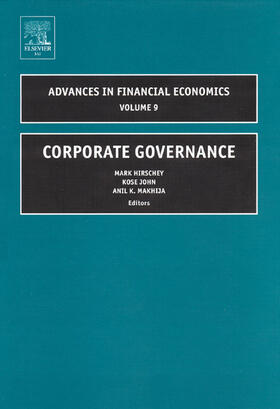Hirschey / Makhija / John | Corporate Governance | Buch | 978-0-7623-1133-0 | sack.de