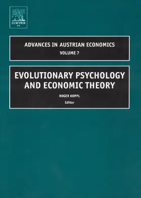 Koppl |  Evolutionary Psychology and Economic Theory | Buch |  Sack Fachmedien