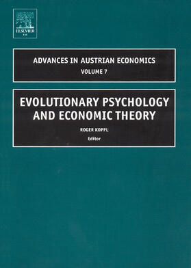 Koppl | Evolutionary Psychology and Economic Theory | Buch | 978-0-7623-1138-5 | sack.de