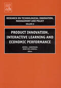 Christensen / Lundvall |  Product Innovation, Interactive Learning and Economic Performance | Buch |  Sack Fachmedien