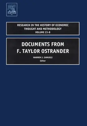 Biddle / Emmett / Samuels |  Documents from F. Taylor Ostrander | Buch |  Sack Fachmedien