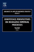 Heene / Sanchez |  Competence Perspective on Managing Internal Process | Buch |  Sack Fachmedien