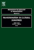Jones / Thornton |  Transformation in Cultural Industries | Buch |  Sack Fachmedien