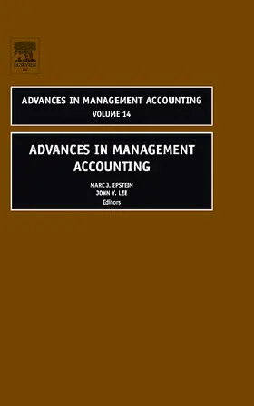 Lee / Epstein |  Advances in Management Accounting | Buch |  Sack Fachmedien