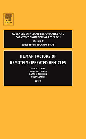 Cooke / Pringle / Pedersen | Human Factors of Remotely Operated Vehicles | Buch | 978-0-7623-1247-4 | sack.de
