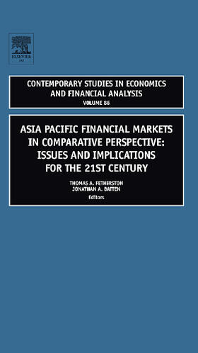 Batten / Fetherston |  Asia Pacific Financial Markets in Comparative Perspective | Buch |  Sack Fachmedien