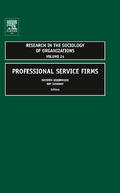 Greenwood / Suddaby / McDougald |  Professional Service Firms | Buch |  Sack Fachmedien