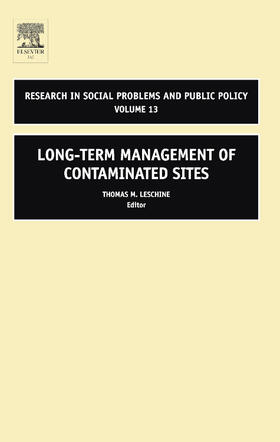 Leschine |  Long-Term Management of Contaminated Sites | Buch |  Sack Fachmedien