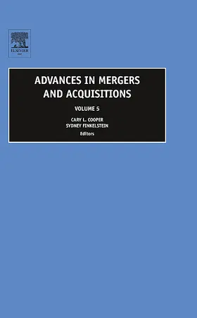Cooper / Finkelstein |  Advances in Mergers and Acquisitions | Buch |  Sack Fachmedien