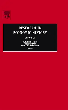 Field / Clark / Sundstrom |  Research in Economic History | Buch |  Sack Fachmedien