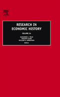 Clark / Field / Sundstrom |  Research in Economic History | Buch |  Sack Fachmedien