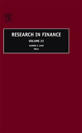 Chen |  Research in Finance | Buch |  Sack Fachmedien