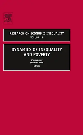 Creedy / Kalb |  Dynamics of Inequality and Poverty | Buch |  Sack Fachmedien