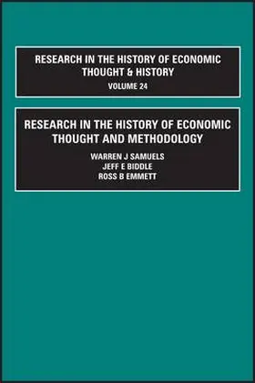 Samuels / Biddle / Emmett |  Research in the History of Economic Thought and Methodology | Buch |  Sack Fachmedien