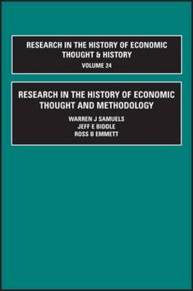 Samuels / Biddle / Emmett | Research in the History of Economic Thought and Methodology | Buch | 978-0-7623-1356-3 | sack.de