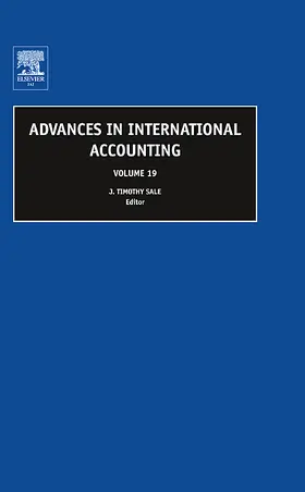 Sale |  Advances in International Accounting | Buch |  Sack Fachmedien