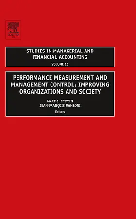 Epstein / Manzoni |  Performance Measurement and Management Control | Buch |  Sack Fachmedien