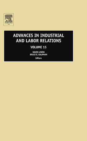 Kaufman / Lewin | Advances in Industrial and Labor Relations | Buch | 978-0-7623-1386-0 | sack.de