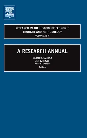 Samuels / Emmett / Biddle |  Research in the History of Economic Thought and Methodology | Buch |  Sack Fachmedien
