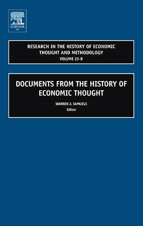 Samuels | Documents from the History of Economic Thought | Buch | 978-0-7623-1423-2 | sack.de