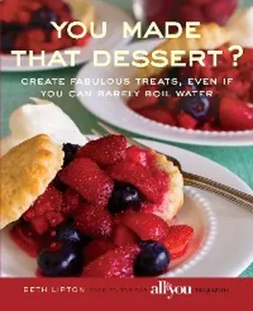 Lipton |  You Made That Dessert? | eBook | Sack Fachmedien