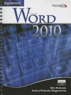  Signature Microsoft Word 2010 W/ CD | Buch |  Sack Fachmedien