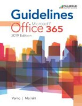 Guidelines for Microsoft Office 365, 2019 Edition | Buch | 978-0-7638-8681-3 | sack.de