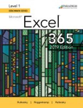 Rutkosky | Benchmark Series: Microsoft Excel 2019 Level 1 | Buch | 978-0-7638-8724-7 | sack.de