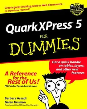 Assadi / Gruman |  Quarkxpress5 for Dummies | Buch |  Sack Fachmedien