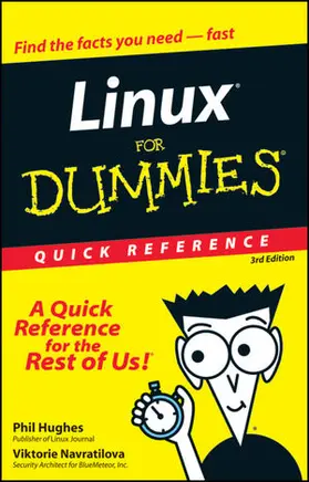 Hughes / Navratilova |  Linux For Dummies Quick Reference | Buch |  Sack Fachmedien