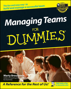 Brounstein |  Managing Teams for Dummies | Buch |  Sack Fachmedien