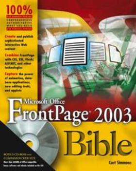 Simmons | Microsoft Office FrontPage 2003 Bible | E-Book | sack.de