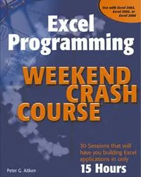 Aitken |  Excel Programming Weekend Crash Course | eBook | Sack Fachmedien