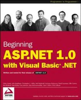 Goode / Kauffman / Miller |  Beginning ASP.NET 1.0 with Visual Basic.NET | eBook | Sack Fachmedien