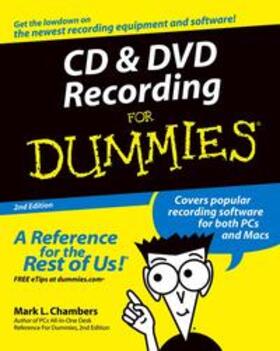 Chambers | CD and DVD Recording For Dummies | E-Book | sack.de