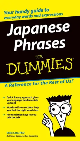 Sato |  Japanese Phrases For Dummies | Buch |  Sack Fachmedien