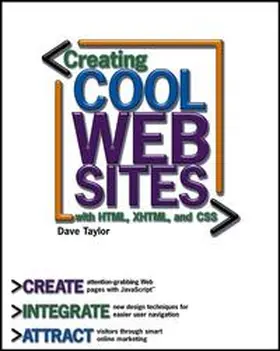 Taylor |  Creating Cool Web Sites with HTML, XHTML, and CSS | eBook | Sack Fachmedien