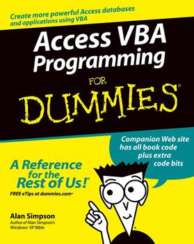 Simpson | Access VBA Programming for Dummies | Buch | 978-0-7645-7411-5 | sack.de