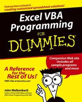 Walkenbach |  Excel VBA Programming For Dummies | eBook | Sack Fachmedien
