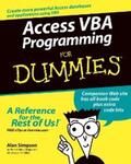 Simpson |  Access VBA Programming For Dummies | eBook | Sack Fachmedien