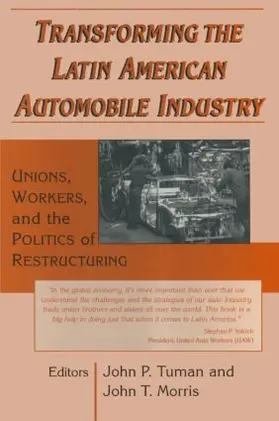 Tuman / Morris |  Transforming the Latin American Automobile Industry | Buch |  Sack Fachmedien